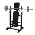 Träningsbänk Folding Bench & Barbell Rack Force 4.0, Hammer