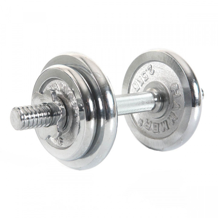 Hantelset Krom 10 kg, Hammer i gruppen Styrka / Hantlar & Kettlebells / Hantlar hos Sportgymbutiken.se (HM-6750)