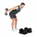 Justerbart hantelset Dumbbell Beast 2 x 2.3-20 kg, Hammer