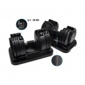 Justerbart hantelset Dumbbell Beast 2 x 2.3-20 kg, Hammer