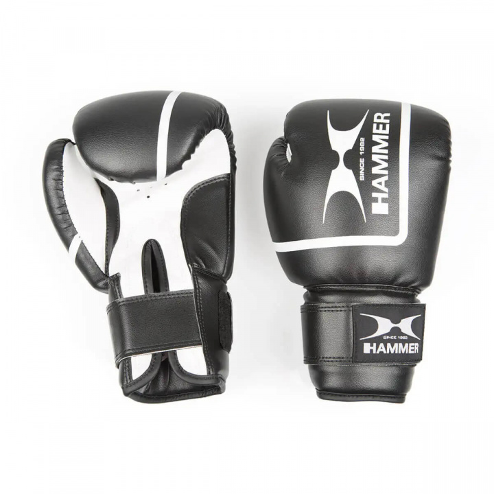 Boxhandske Fit II, black, 10 oz, Hammer i gruppen Kampsport / Handskar / Boxningshandskar hos Sportgymbutiken.se (HM-95610)