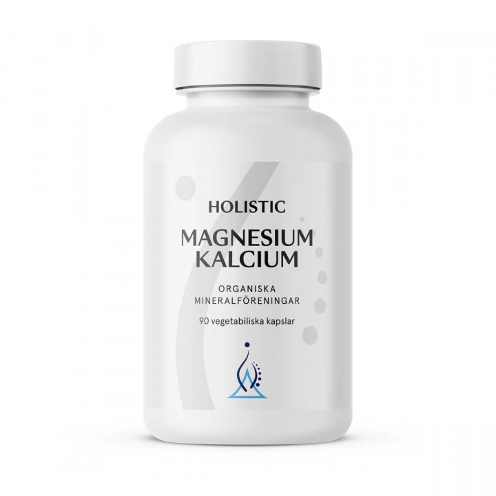 Magnesium Kalcium (Vegan), 90 caps i gruppen Kosttillskott / Vitaminer & Mineraler hos Sportgymbutiken.se (HO-40700)