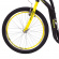 Sparkcykel Disparo, black/yellow, inSPORTline