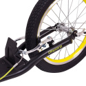 Sparkcykel Disparo, black/yellow, inSPORTline