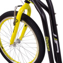 Sparkcykel Disparo, black/yellow, inSPORTline