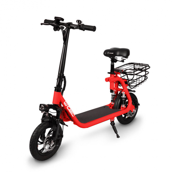 Kolla in El-scooter Billar II 500W 12'', red, W-TEC hos SportGymButiken.se