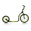 Sparkcykel Active 4.4, black/yellow, Crussis