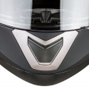 Motorcykelhjälm YM-925, matte black, W-TEC