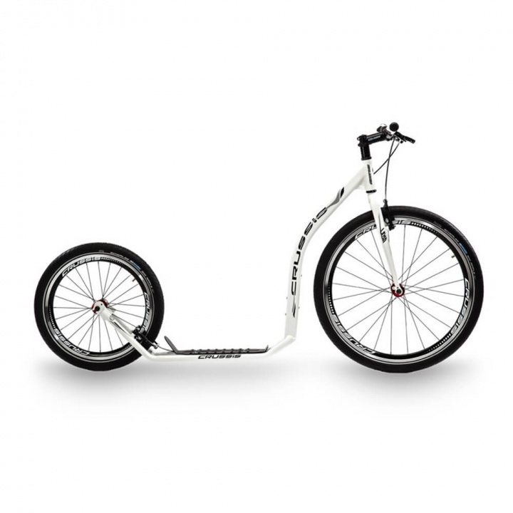 Kolla in Sparkcykel Urban 4.1, white/black, Crussis hos SportGymButiken.se