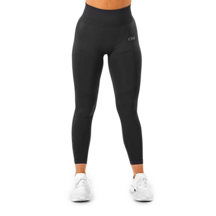 Kolla in Define Seamless Tights, graphite, ICANIWILL hos SportGymButiken.se