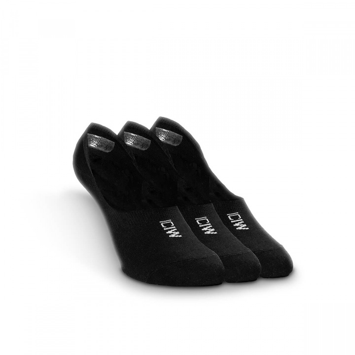 Kolla Invisible Socks 3-pack, black, ICANIWILL hos SportGymButiken.se