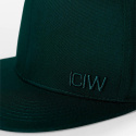 Clean Snapback Cap, dark green, ICANIWILL