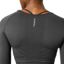 Define Seamless LS Crop Top, graphite, ICANIWILL