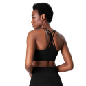 Ribbed Define Seamless Sports Bra, black, ICANIWILL