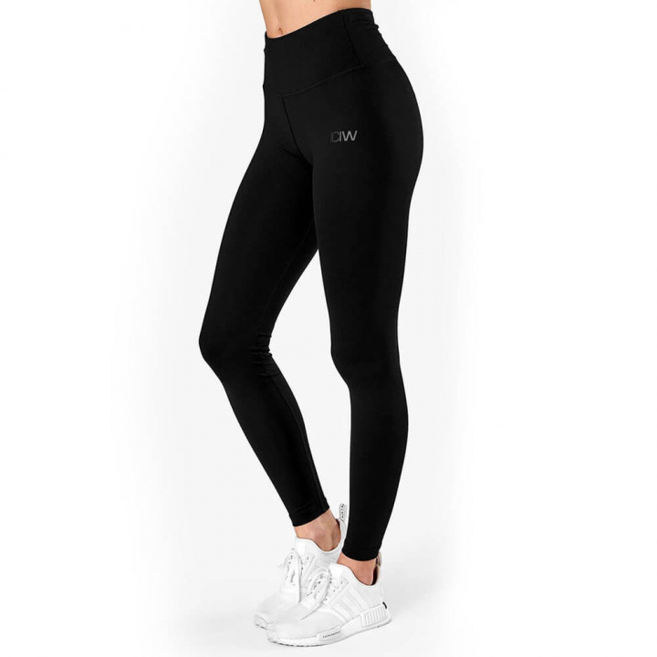 Kolla in Classic High Waist Tights, black, ICANIWILL hos SportGymButiken.se