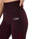 Queen Mesh Tights, burgundy melange, ICANIWILL