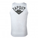 Combat Stencil Tank, white, Tapout