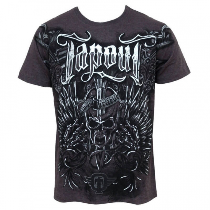 Kolla in Struck Tee, charcoal, Tapout hos SportGymButiken.se