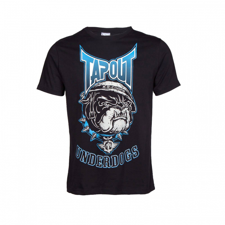 Kolla in Under Bulldog Tee, black, Tapout hos SportGymButiken.se