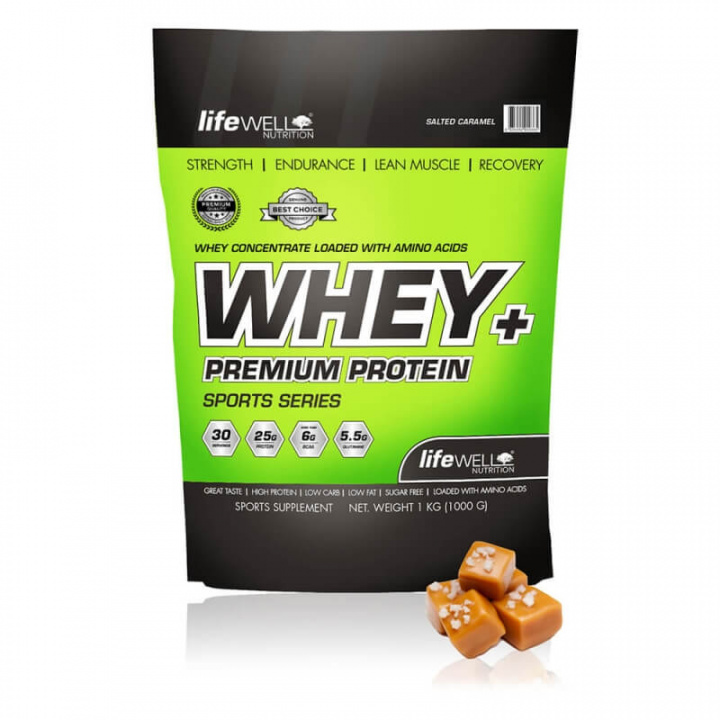 Kolla in Whey+, 1 kg, LifeWell hos SportGymButiken.se