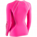 Ladies High Compression, Long Sleeve, knockout pink, MXDC