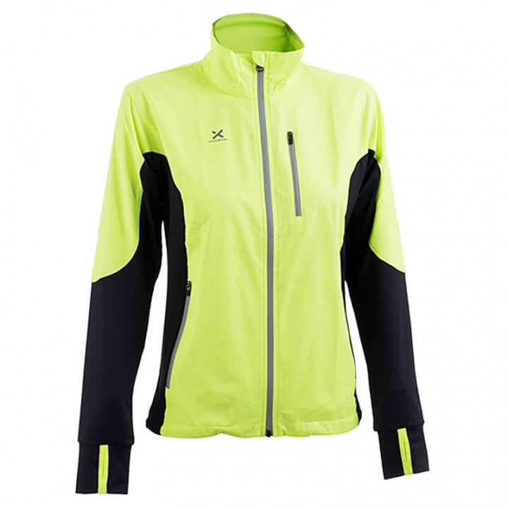 Kolla in Ladies Hybrid Jacket, yellow/black, MXDC hos SportGymButiken.se