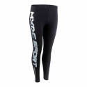 Zip Big Logo Tights, black/silver, MXDC