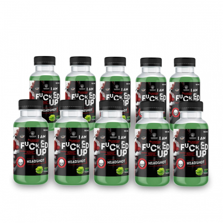 Kolla in Fucked Up Headshot, 12-pack, Swedish Supplements hos SportGymButiken.se