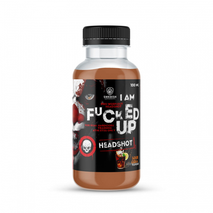 Kolla in Fucked Up Headshot, 100 ml, Sour Cola hos SportGymButiken.se