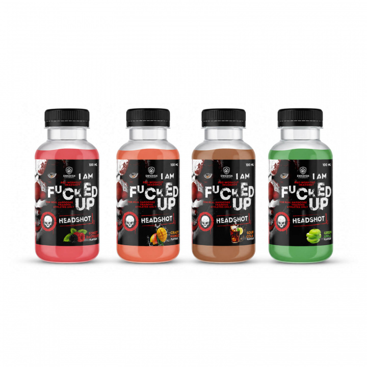Kolla in Fucked Up Headshot, 100 ml, Swedish Supplements hos SportGymButiken.se