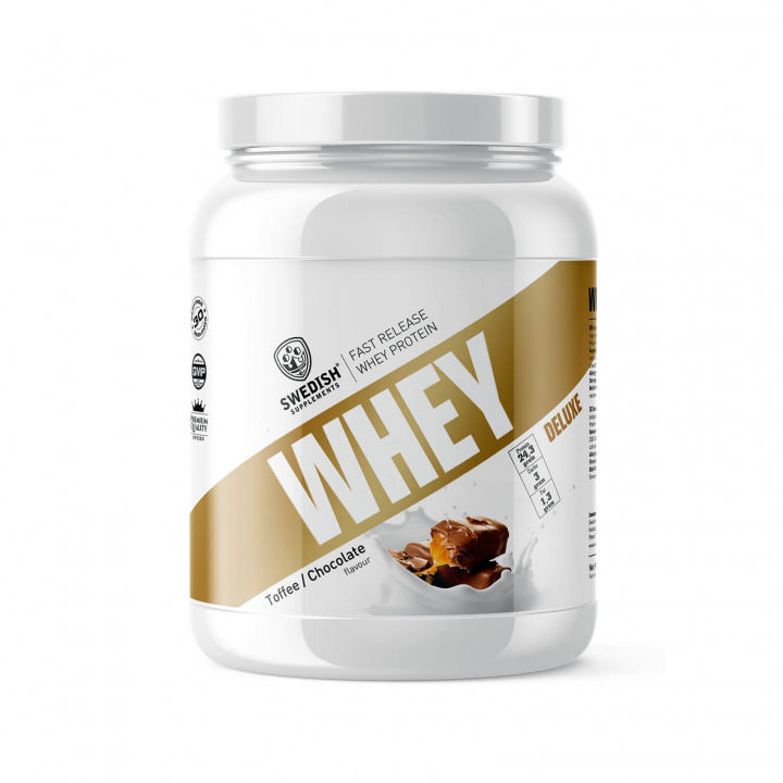 Kolla in Whey Protein Deluxe, 1 kg, Swedish Supplements hos SportGymButiken.se