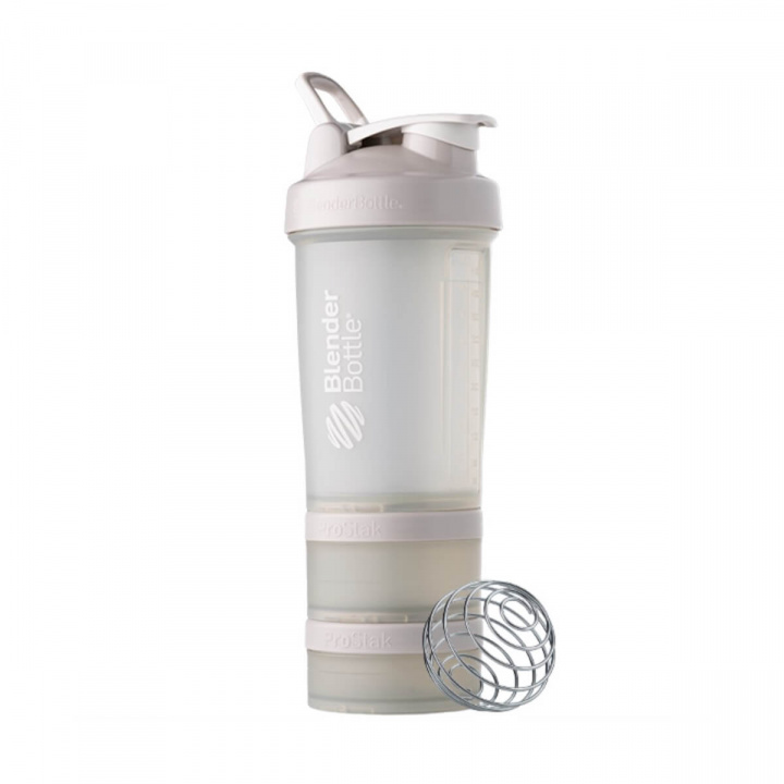 Kolla in Blender Bottle ProStak, 650 ml, smoke gray hos SportGymButiken.se