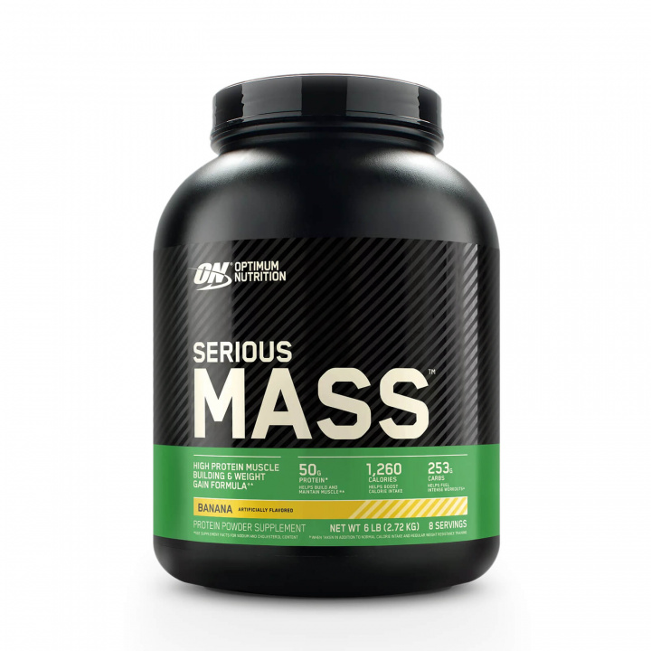 Kolla Serious Mass, 2727 g, Banana hos SportGymButiken.se