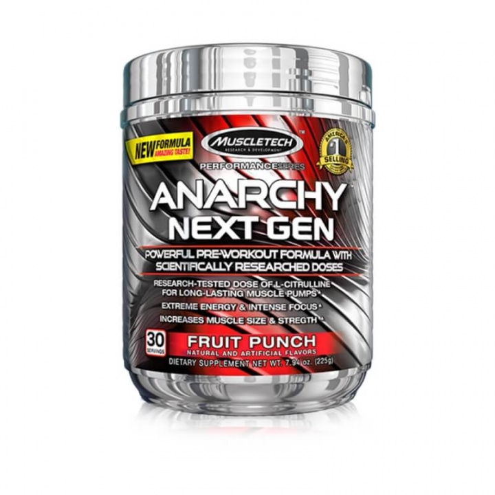 Kolla in Anarchy Next Gen, 210 g, MuscleTech hos SportGymButiken.se