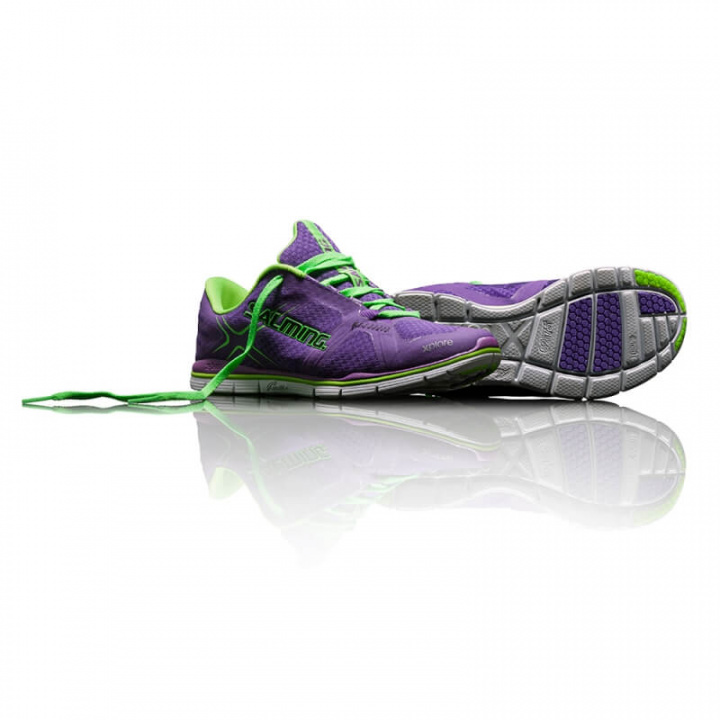 Kolla in Xplore Women, electric purple/lime green, Salming Sports hos SportGymBu