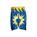 Thai Shorts, blue/yellow, Fighter