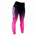 Gazelle Compression Tights, svart/rosa, Fighter