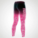 Gazelle Compression Tights, svart/rosa, Fighter