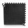Köp Pusselmatta med kantbitar, 60 x 60 x 2 cm, svart/grå, SBI Fitness hos SportG