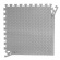 Pusselmatta med kantbitar, 60 x 60 x 2 cm, svart/grå, SBI Fitness