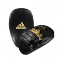 Curved Training Focus Pad, black/gold, Adidas