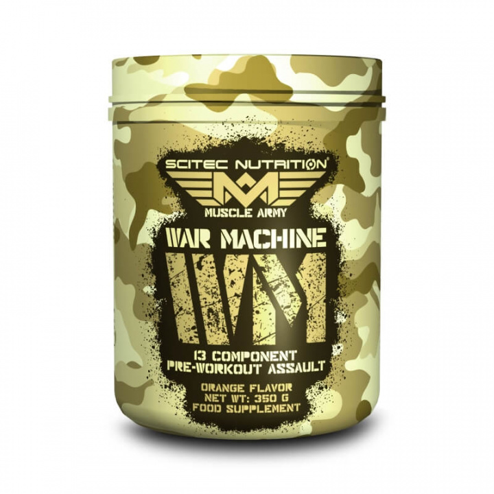 Kolla in War Machine 350g Muscle Army hos SportGymButiken.se