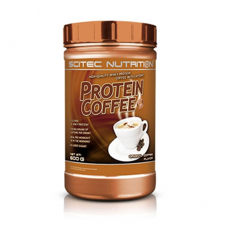 Kolla in Protein Coffee, 600 g, Scitec Nutrition hos SportGymButiken.se