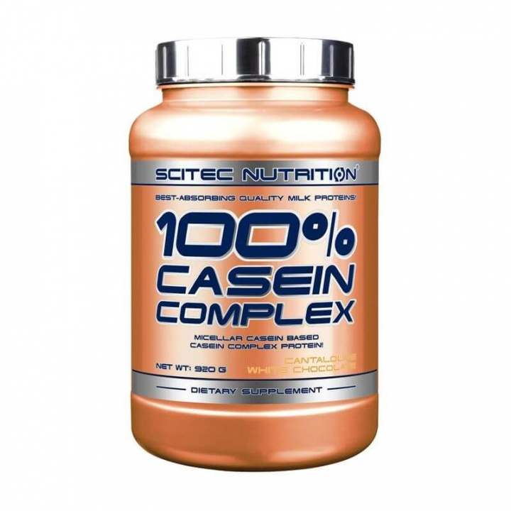 Kolla in 100 % Casein Complex, Scitec Nutrition, 920 g hos SportGymButiken.se