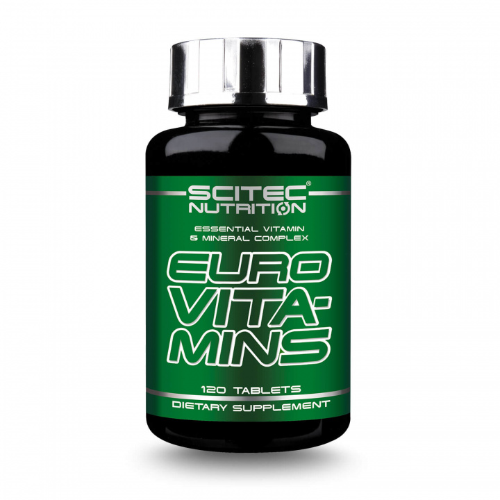 Kolla in Euro Vitamins, Scitec Nutrition, 120 tabletter hos SportGymButiken.se