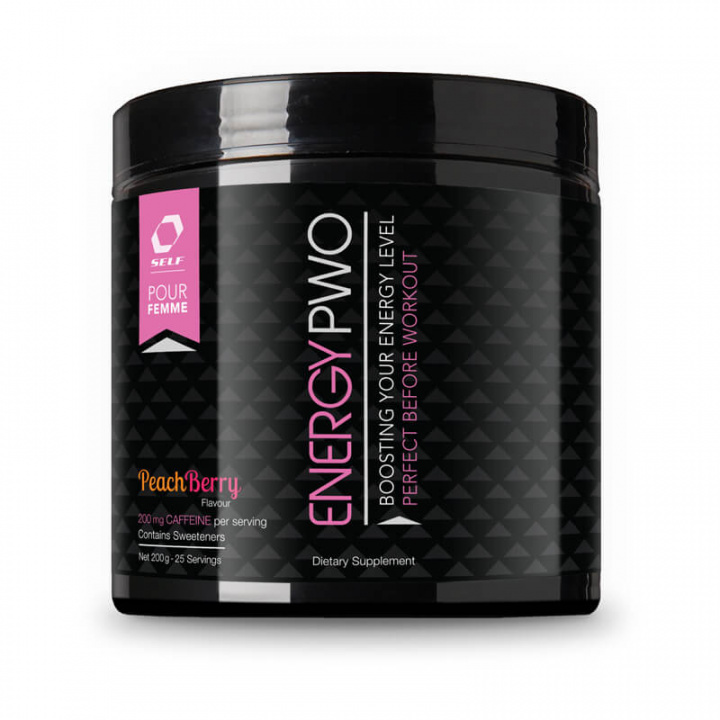 Kolla in Energy PWO Pour Femme, 200 g, Self hos SportGymButiken.se