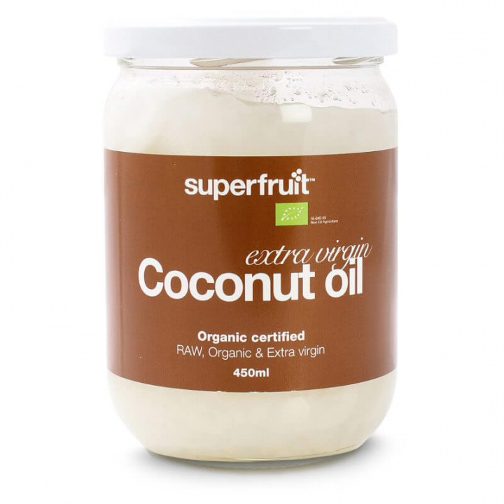 Kolla in Extra Virgin Coconut Oil, Superfruit, 450 ml hos SportGymButiken.se