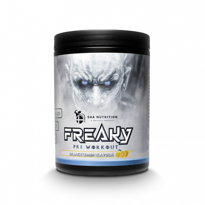 Kolla in Freaky PWO, 480 g, orange lemon hos SportGymButiken.se