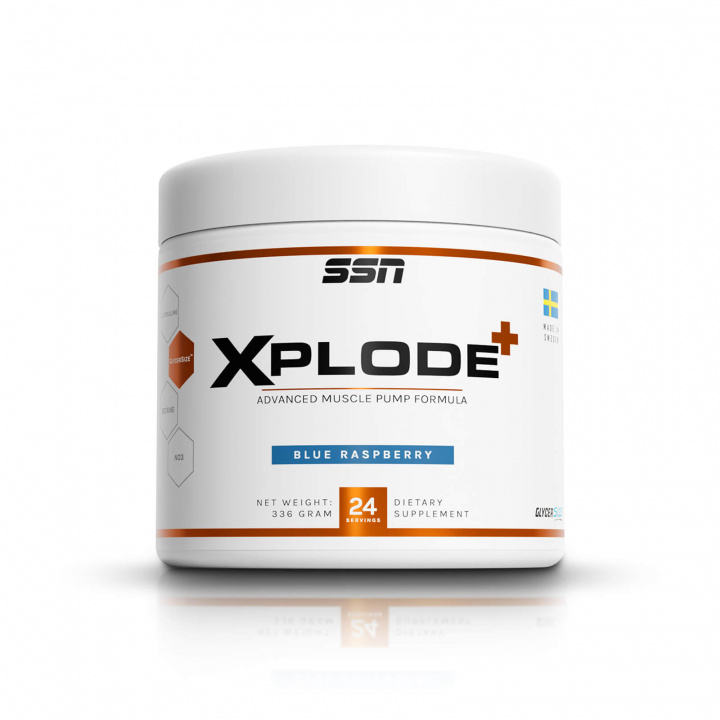Kolla XPLODE+, 336 g, Blue Raspberry hos SportGymButiken.se