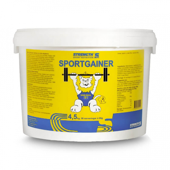 Kolla in Sport Gainer, Strenght, 4,5 kg hos SportGymButiken.se